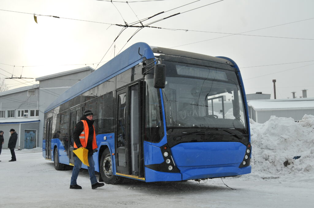 Новые троллейбусы отвечают всем требованиям комфорта и безопасности